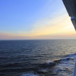 Sunset in Alaska Alaskan sunset while cruising