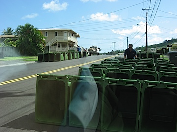 Assembling the Green Bins