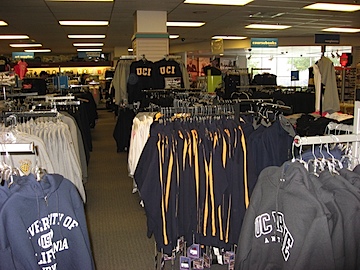 UCI Bookstore Inside