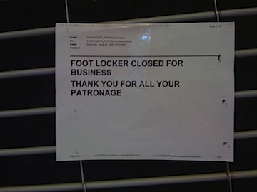 Footlocker Closed