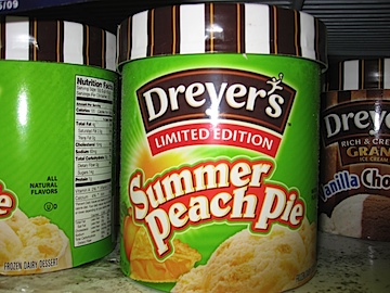 Dreyer's Summer Peach Pie