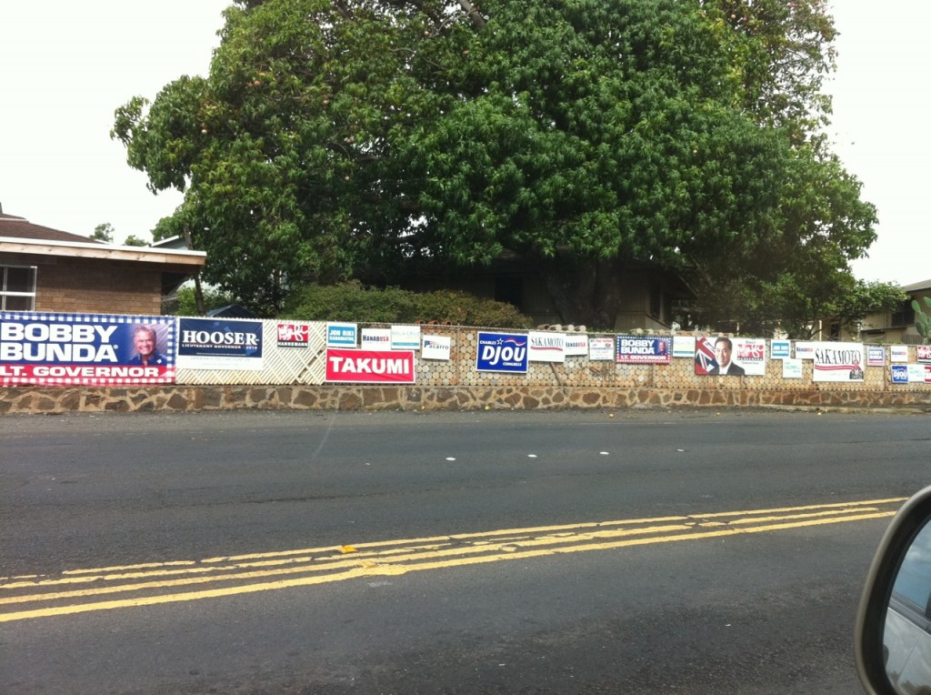 Election Campaign Signs