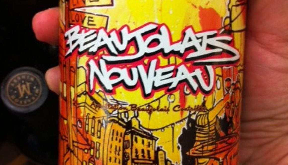 Beaujolais Nouveau wine