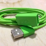 Juicies lime green USB extension
