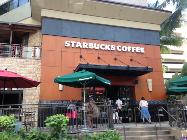 Starbucks Royal Hawaiian Shopping Center