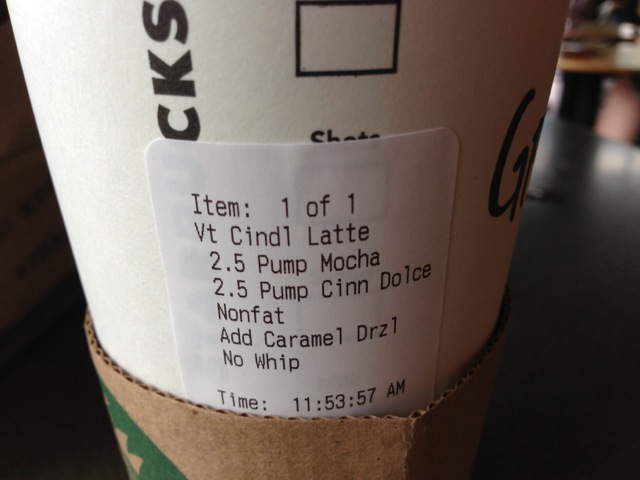 Starbucks Three C's