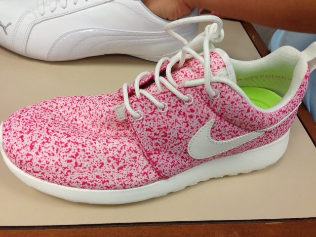 Nike Roshe Run Sail/Pink Force