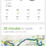 Test Driving Google Now Google Now