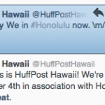 Tweeting HuffPostHawaii @huffposthawaii tweets