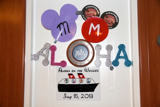 Magnetic Disney stateroom doors