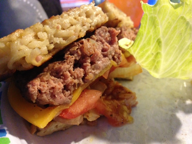 Homemade Ramen Burger