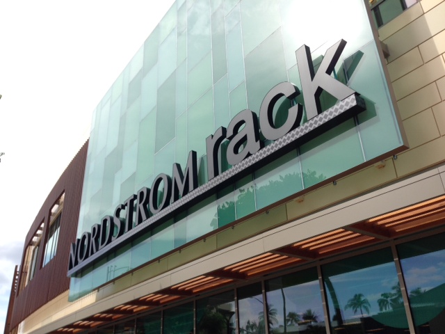 The relocated Nordstrom Rack