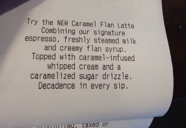 What is a Caramel Flan Latte?