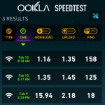 Two-thirds of Starbucks Kaneohe Are Google-fied Google Wifi SpeedTest