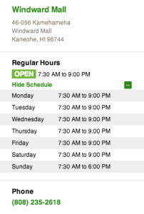 Tricky Hours for Starbucks Windward Mall - Pulpconnection