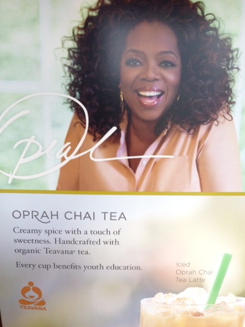Oprah at Starbucks