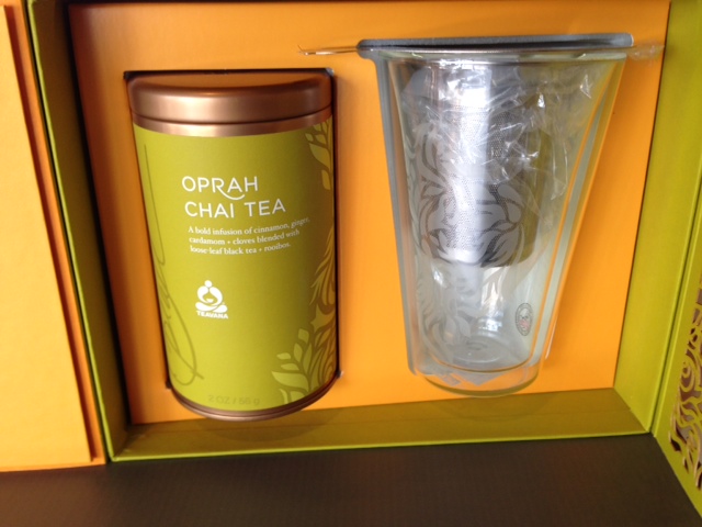 Oprah Chai Tea Set Inside