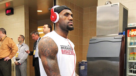 LeBron and his Beats