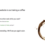 Starbucks Online Taking a Coffee Break sbux-down