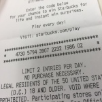 Bah Humbug Is the Enemy of Win Starbucks for Life sbux-life-code