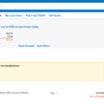 NES Classic Edition and Walmart.com nes-classic-walmart-cart