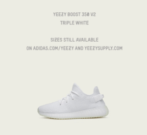 are yeezys sold out