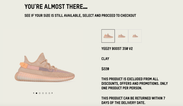 how to get past the waiting room for yeezys