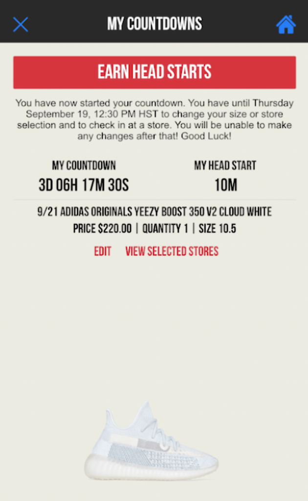 footlocker yeezy raffle