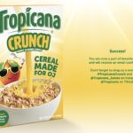 Tropicana Cruch Cereal for Orange Juice? tropicana-crunch-success