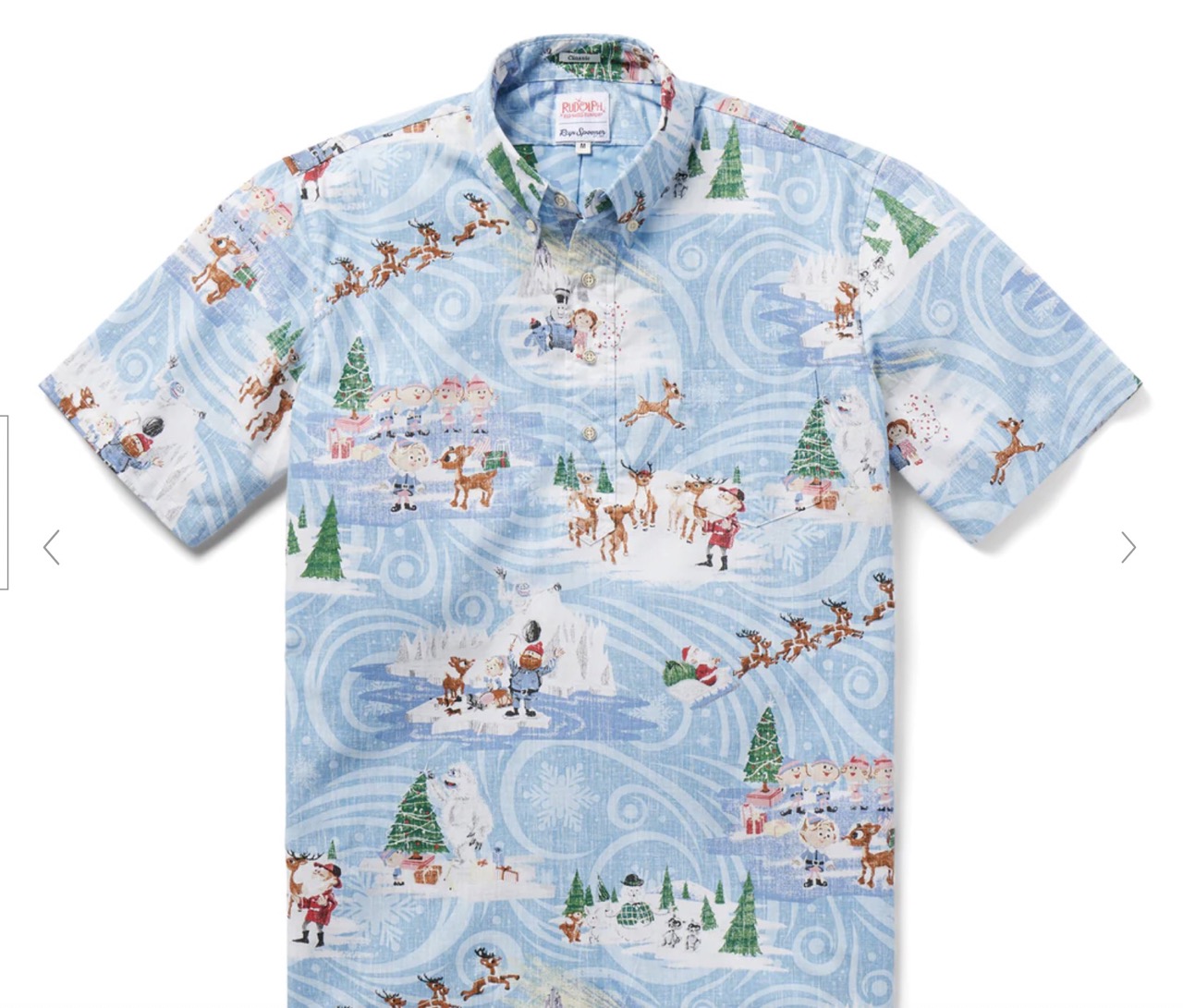 rudolph-aloha-shirt Large
